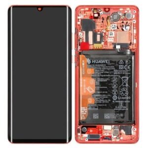 Écran LCD + Tactile Avec Cadre Huawei P30 Pro (VOG-L29)/P30 Pro New Edition (VOG-L29) - 02353FUU/02355MUP - Amber