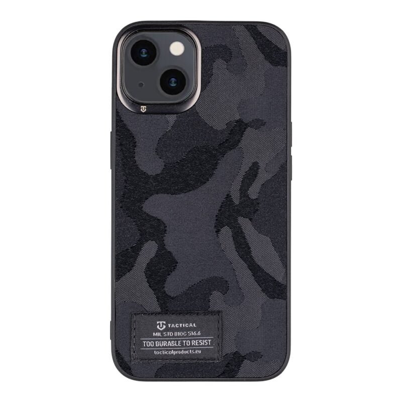Tactical iPhone 13 Camo Troop Cover - 8596311209222 - Noir