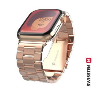 Swissten Apple Watch 38-40mm Metal Band - 46000303 - Gold