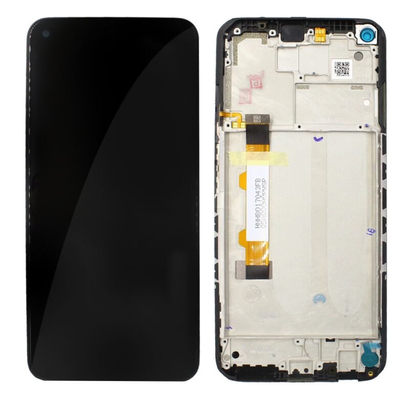 Xiaomi Redmi Note 9T 5G (RM2007J22G)/Redmi Note 9 5G (M2007J22C) Écran LCD + écran tactile + cadre - 5600030J2200 - Noir