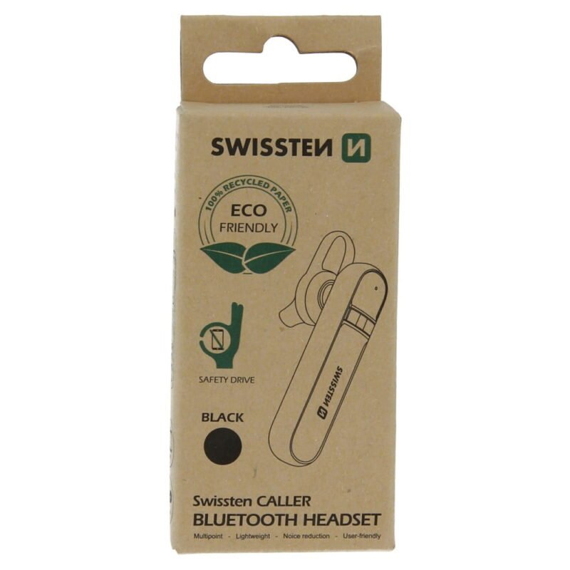 Swissten Caller Bluetooth Headset - 51104100ECO - Eco Packing