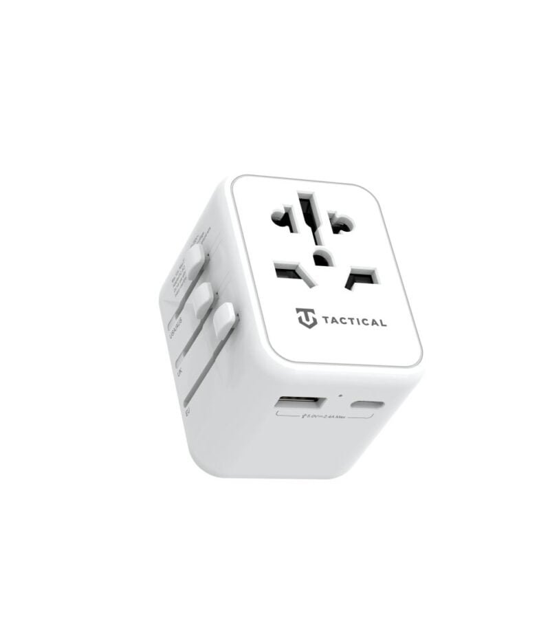 Tactical PTP Travel Adapter - 8596311212871 - Blanc