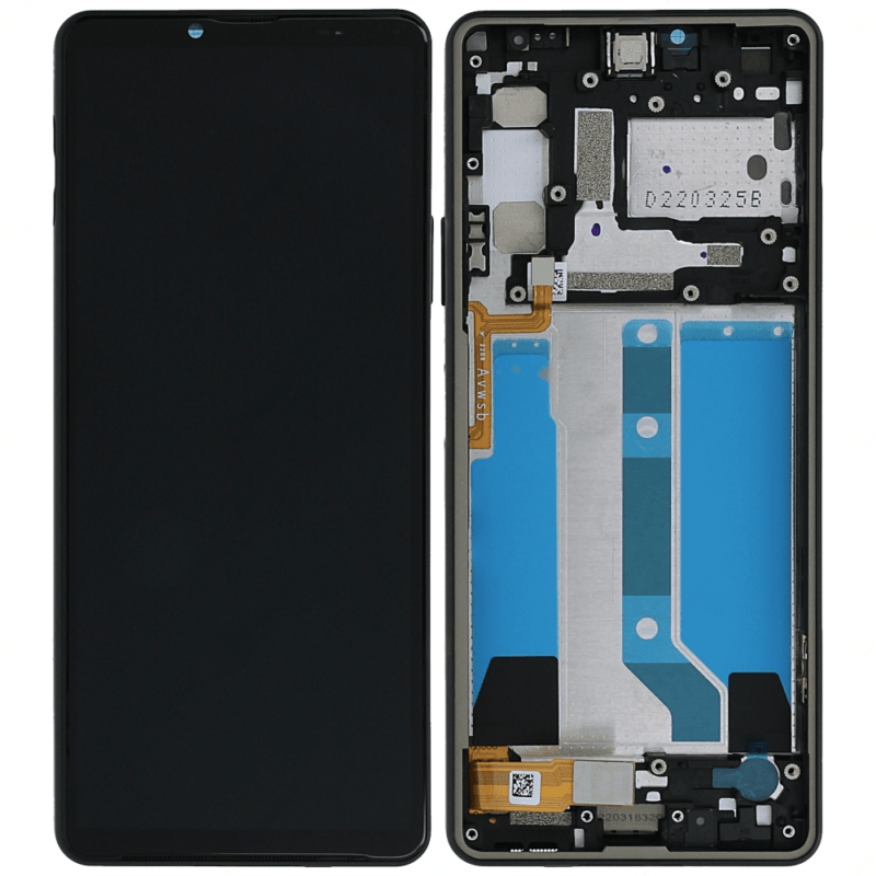 Sony Xperia 10 IV (XQ-CC54) Écran LCD + écran tactile + cadre - Noir