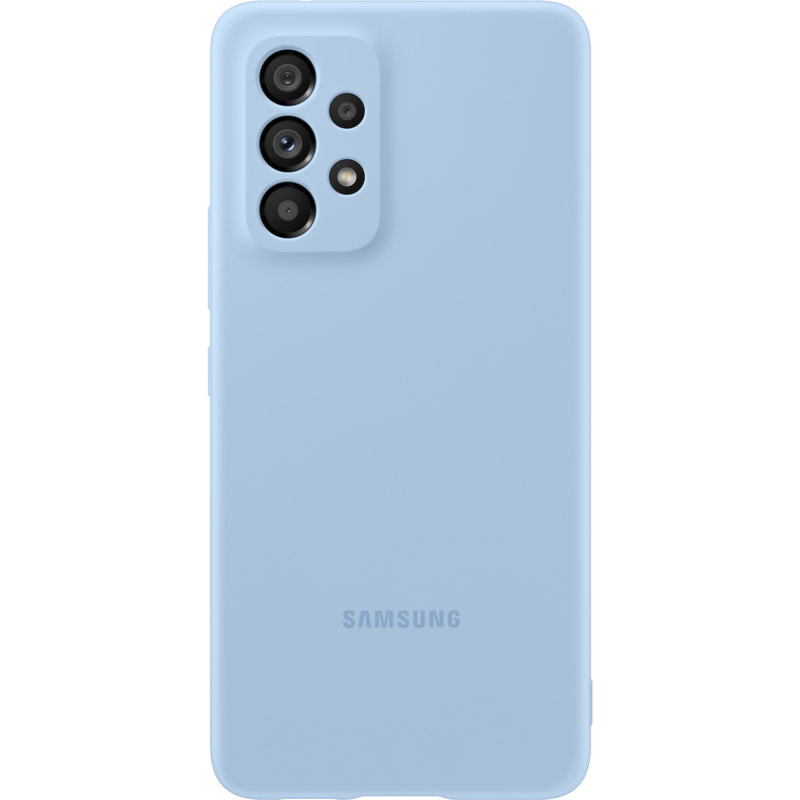 Samsung SM-A536B Galaxy A53 5G Silicone Cover - EF-PA536TLEGWW - Blue