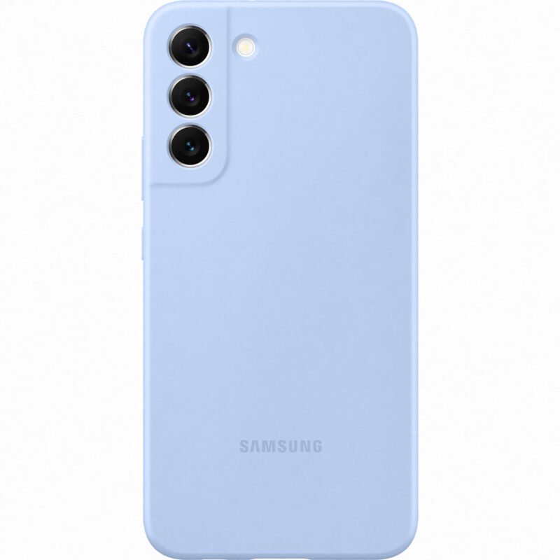 Samsung SM-S906B Galaxy S22 Plus Silicone Cover - EF-PS906TLEGWW - Sky Blue