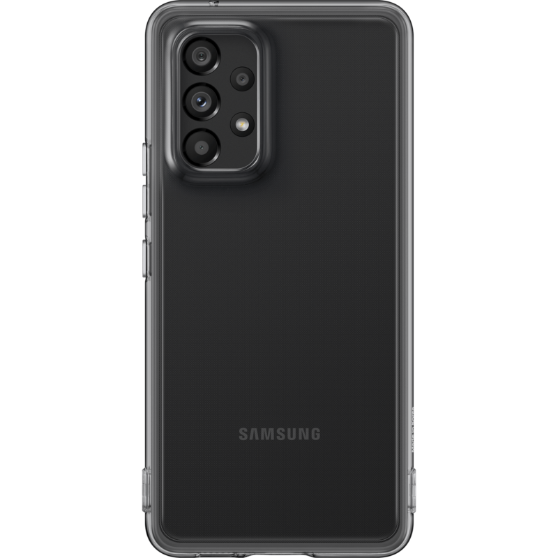 Samsung SM-A536B Galaxy A53 5G Soft Clear Cover - EF-QA536TBEGWW - Noir