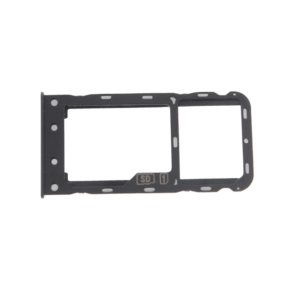 Tiroir Carte SIM / SD Nokia 3.1 Plus (TA-1104, TA-1115, TA-1118, TA-1125) - MEROO01007A Noir