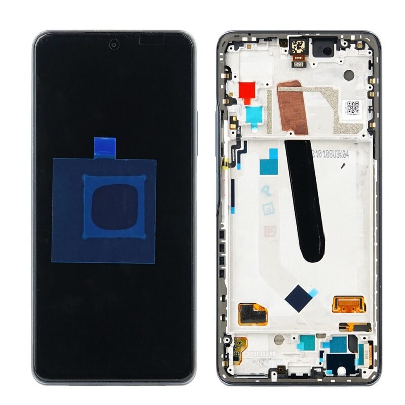 Écran LCD + Tactile Avec Cadre Xiaomi Mi 11i (M2012K11G)/Poco F3 (M2012K11AG)/Mi 11x Pro (M2012K11I)/Mi 11x (M2012K11AI) - 5600040K1100 - Bleu