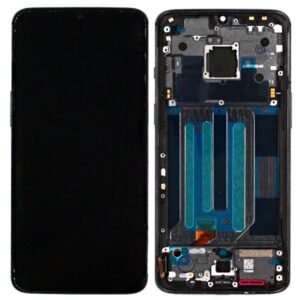 OnePlus 7 (GM1901) Écran LCD + Tactile Avec Cadre  - Midnight Noir