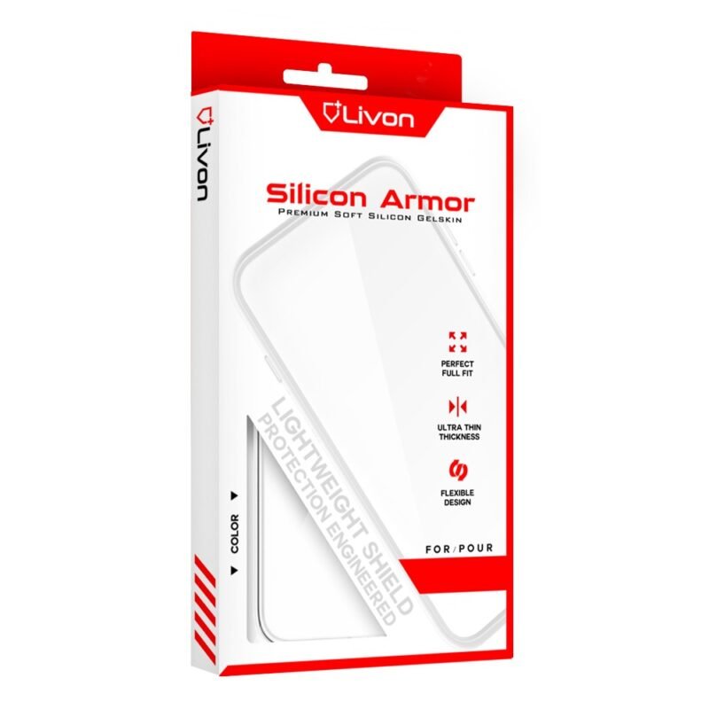 Livon Samsung SM-A405F Galaxy A40 Silicon Armor - Clear