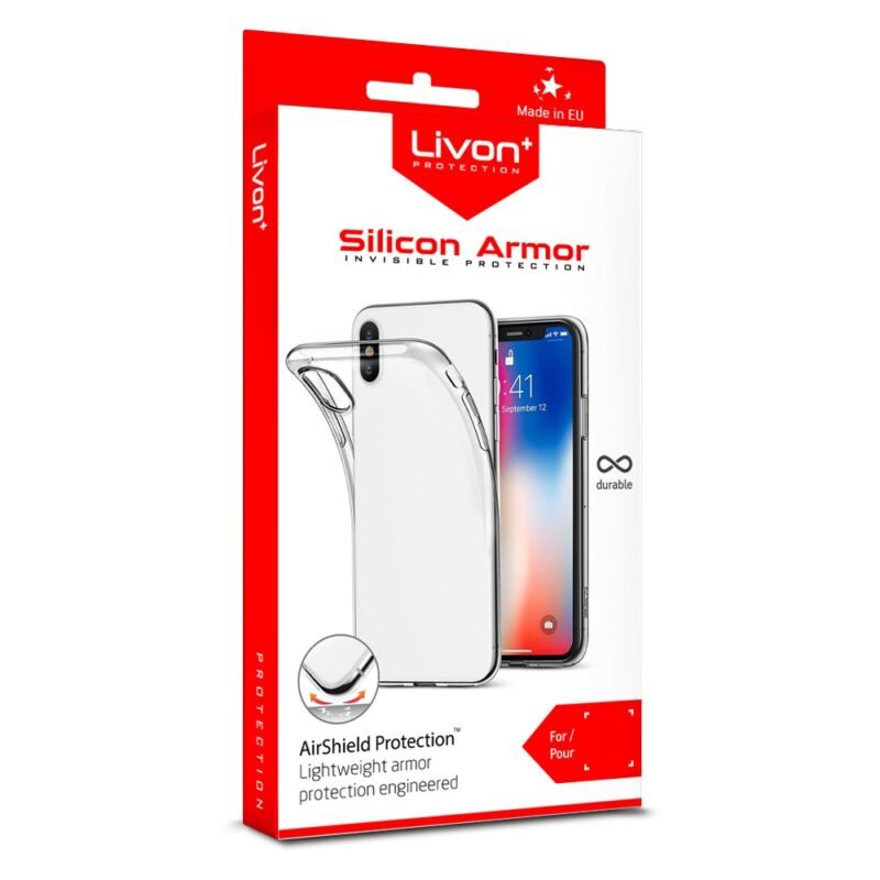 Livon Apple iPhone 11 Pro Max Silicon Armor - Clear