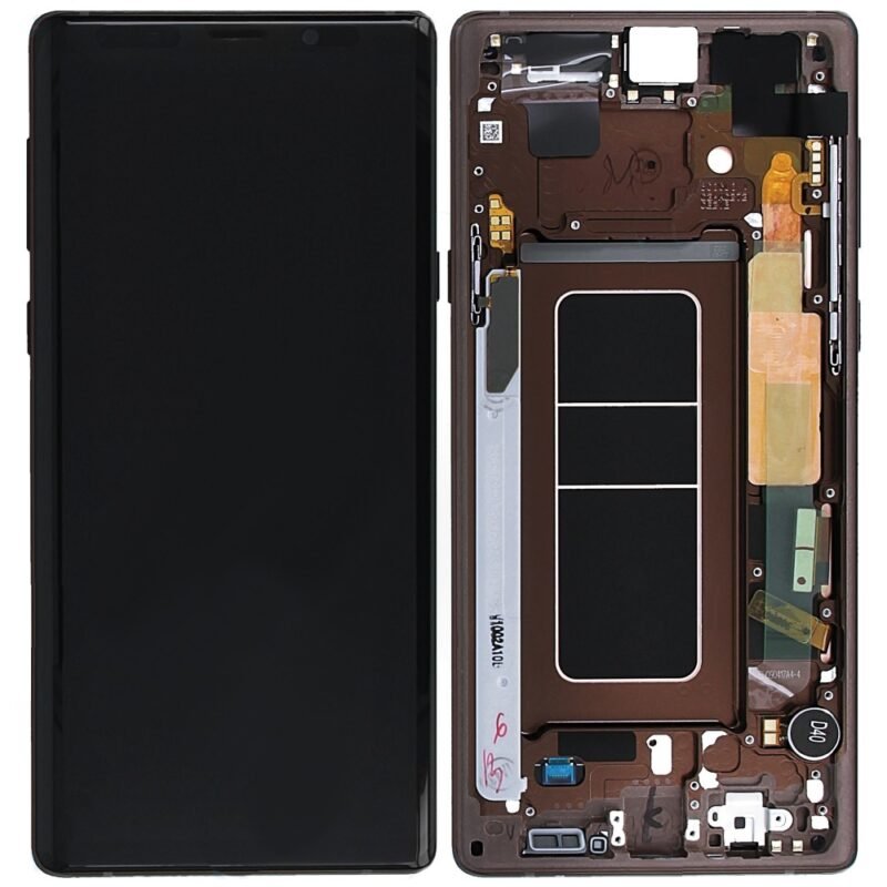 Samsung N960F Galaxy Note 9 Écran LCD + écran tactile + cadre GH97-22269D/GH97-22270D Metallic Copper