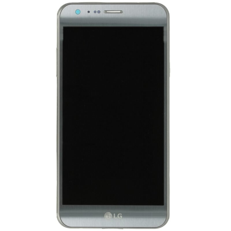 LG X Cam (K580) Affichage LCD + Tactile + Cadre ACQ88889904 Titan Argent