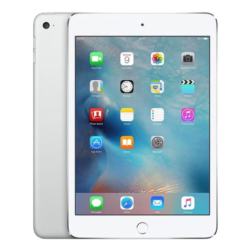 Apple iPad Mini 4 (WiFi) 32Go Reconditionné Grade A Argent