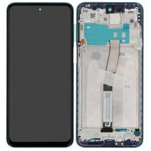 Écran LCD + Tactile Avec Cadre Xiaomi Redmi Note 9 Pro (M2003J6B2G)/Redmi Note 9S (M2003J6A1G)/Redmi Note 9 Pro Max (M2003J6B1I)/Redmi Note 10 Lite (M2002F4LG)/Poco M2 Pro (M2003J6CI) - 560005J6B200 - Bleu