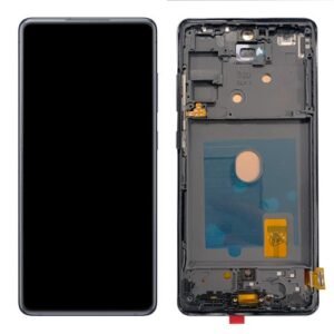 Écran LCD + Tactile Avec Cadre Samsung Galaxy S20 FE 4G SM-G780F/Galaxy S20 FE 5G SM-G781B - OLED Premium Qualité - Bleu