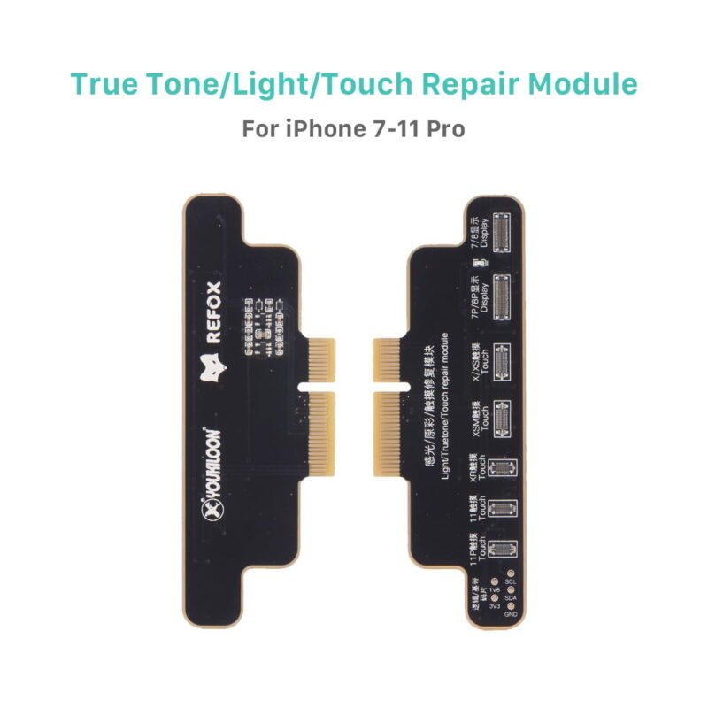 Refox iPhone 7/iPhone 7 Plus/iPhone X/iPhone 8/iPhone 8 Plus/iPhone XS/iPhone XS Max/iPhone XR/iPhone 11/iPhone 11 Pro/iPhone 11 Pro Max True Tone Repair Module - For RP30