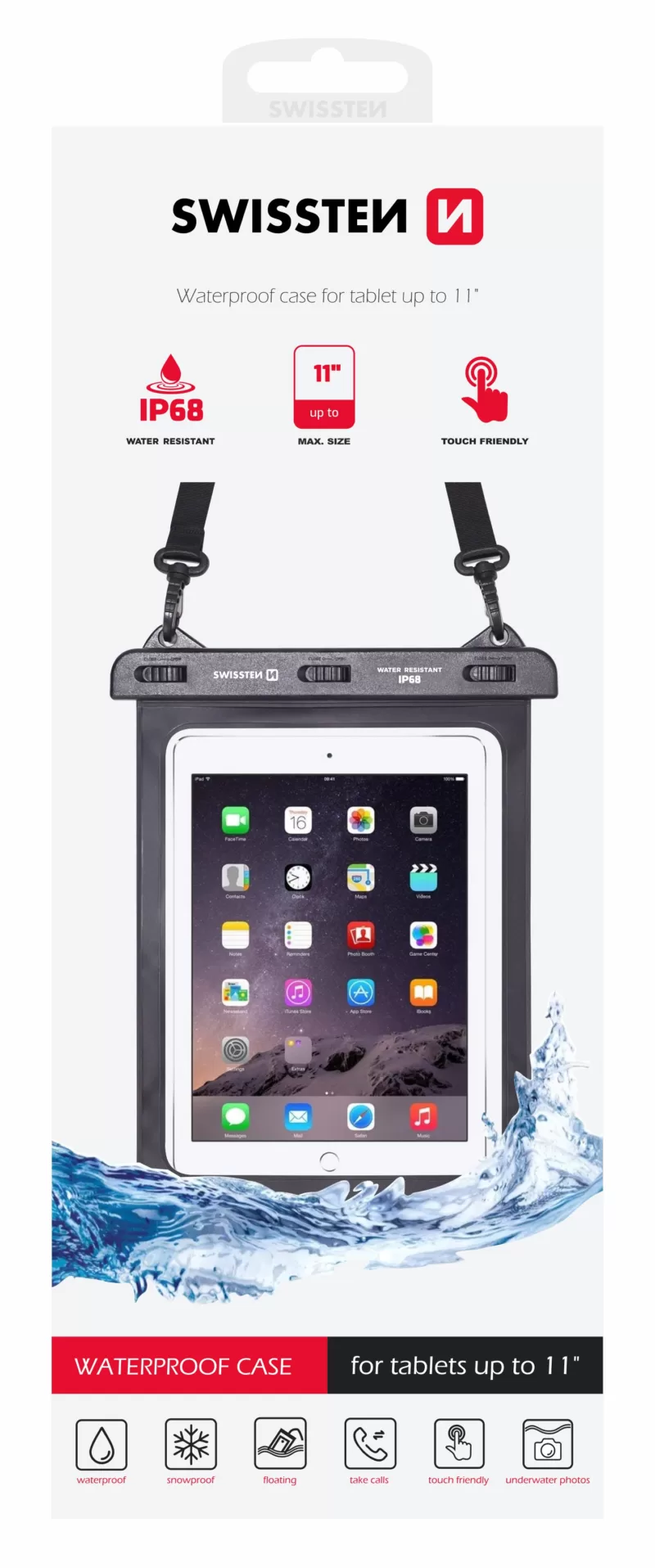 Swissten Tablet Waterproof Case - 32900830
