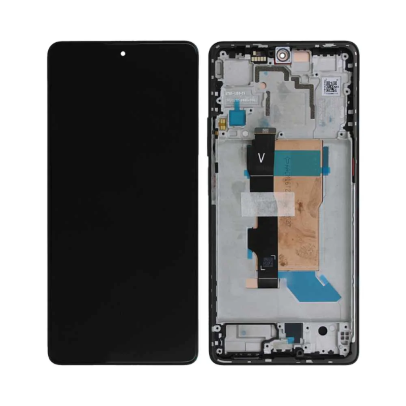 Xiaomi Poco F5 (23049PCD8G/23049PCD8I) Écran LCD + écran tactile + cadre - 560001M16T00 - Black