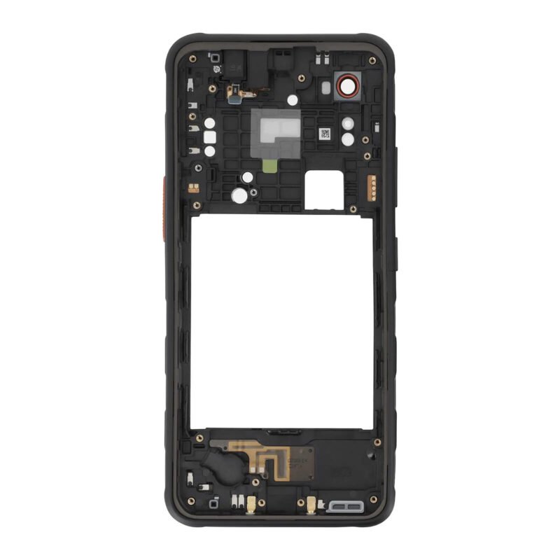 Samsung SM-G556B Galaxy Xcover 7 Cadre central - GH98-49052A - Noir