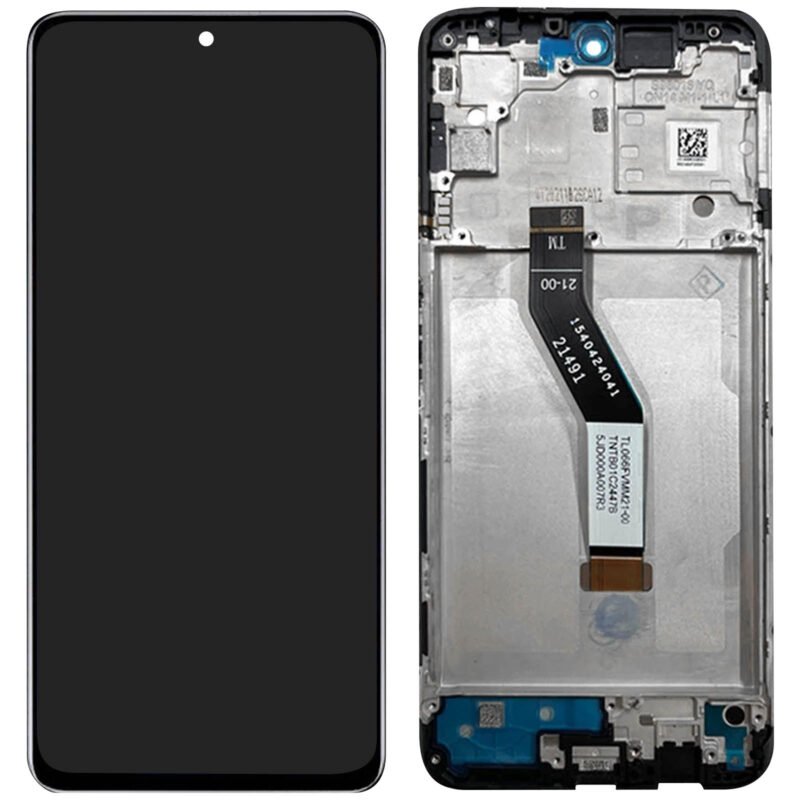 Xiaomi Redmi Note 11 5G (21091116AC)/Poco M4 Pro 5G (21091116AG)/Redmi Note 11S 5G (22031116BG)/Redmi Note 11T (21091116AI) Écran LCD + écran tactile + cadre - Noir