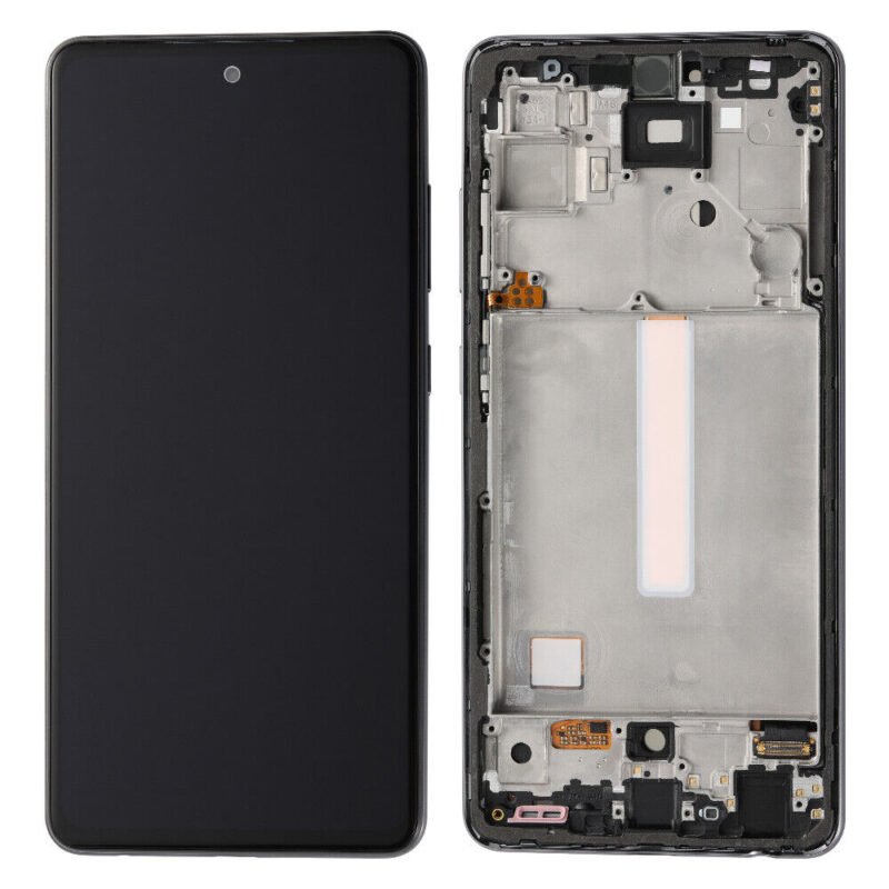 Samsung SM-A526B Galaxy A52 5G Ecran LCD + Tactile + Châssis - Oled - Noir