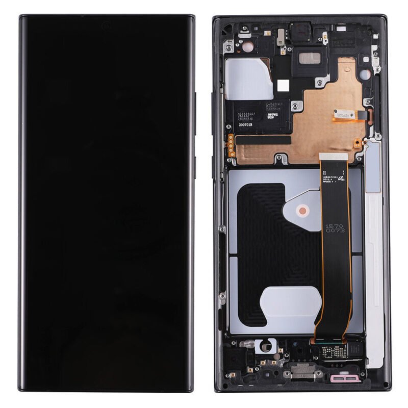 Samsung SM-N985F Galaxy Note 20 Ultra Ecran LCD + Tactile + Châssis - Oled - Noir