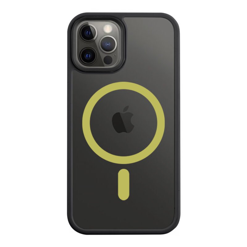 Tactical iPhone 12/iPhone 12 Pro Magforce Hyperstealth 2.0 Covere - 8596311250415 - Black/Yellow