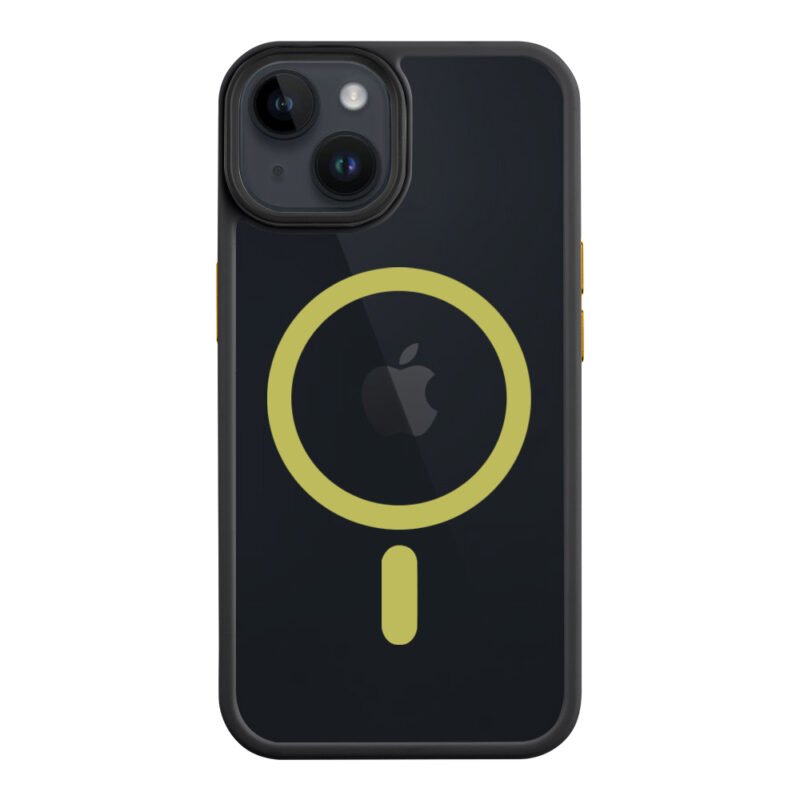 Tactical iPhone 14 Magforce Hyperstealth 2.0 Cover - 8596311250514 - Black/Yellow