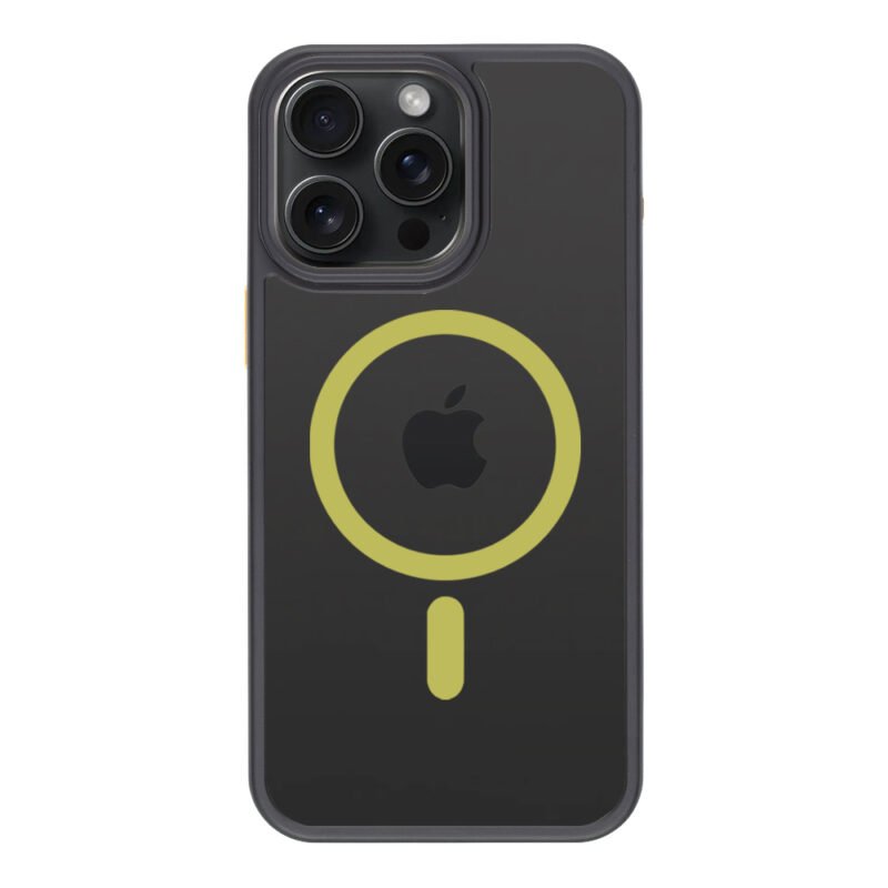 Tactical iPhone 15 Pro Max Magforce Hyperstealth 2.0 Cover - 8596311250613 - Black/Yellow