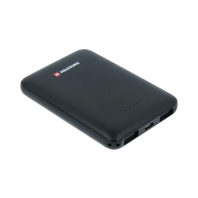 Swissten Worx Powerbank - 5000 mAh - Noir