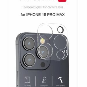 Swissten iPhone 16 Pro Max Verre Trempé pour Objectif de Caméra - 94500119