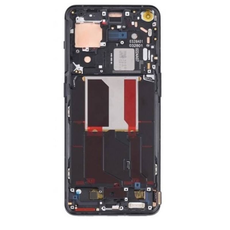 OnePlus 12 (PJD110) Écran LCD + écran tactile + cadre - 621029000115 - Noir
