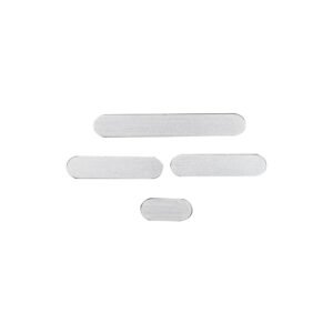 Boutons latéraux Apple iPhone 16/iPhone 16 Plus - Blanc