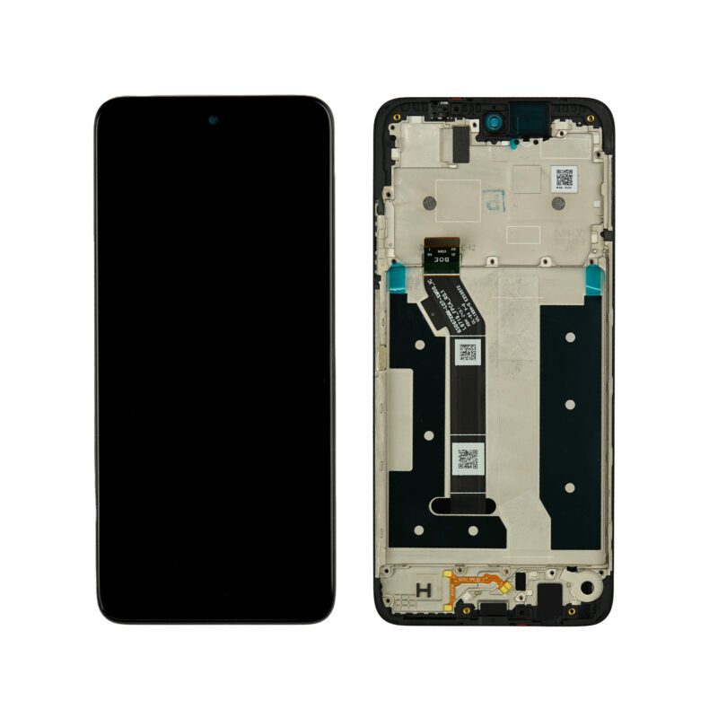 Écran LCD tactile + cadre pour Motorola Moto G35 (XT2433) - 5D68C28856 - Noir